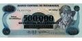 Nicaragua 500.000 1990 UNC P-163